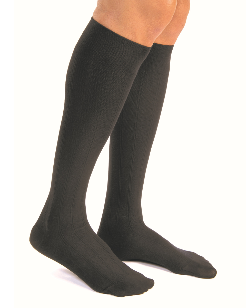 jobst thigh high compression stockings for men