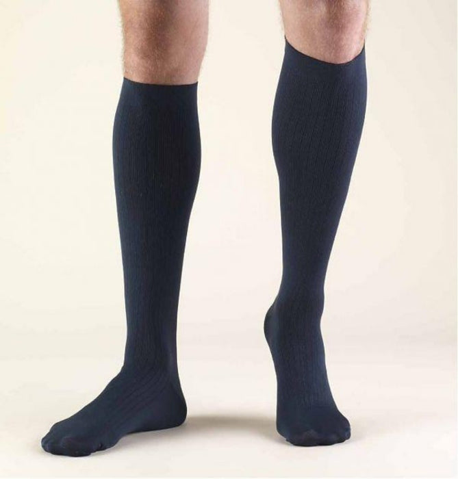 Second Skin Men's 8-15 mmHg Dress Knee High Socks — CompressionSale.com