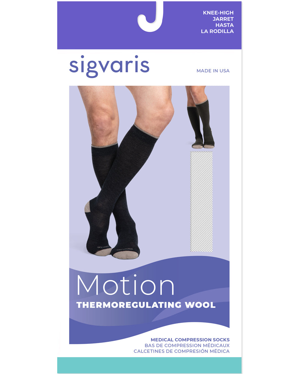 Sigvaris Men's & Women's Merino Outdoor Performance Wool Compression S ...