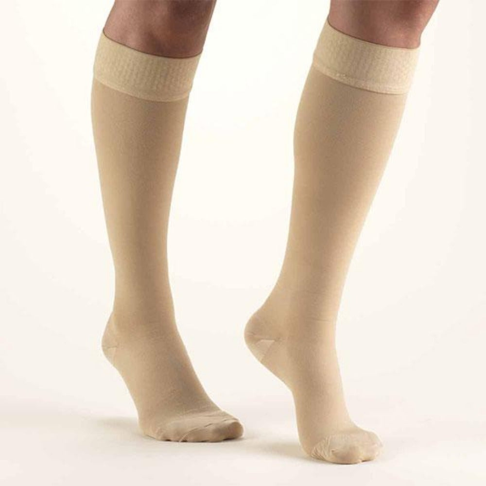 SECOND SKIN Surgical Grade Closed Toe 30-40 mmHg Knee High Support Sto ...