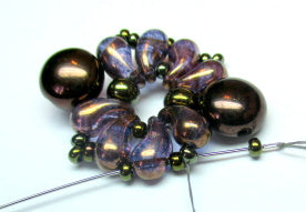 bracelet violete