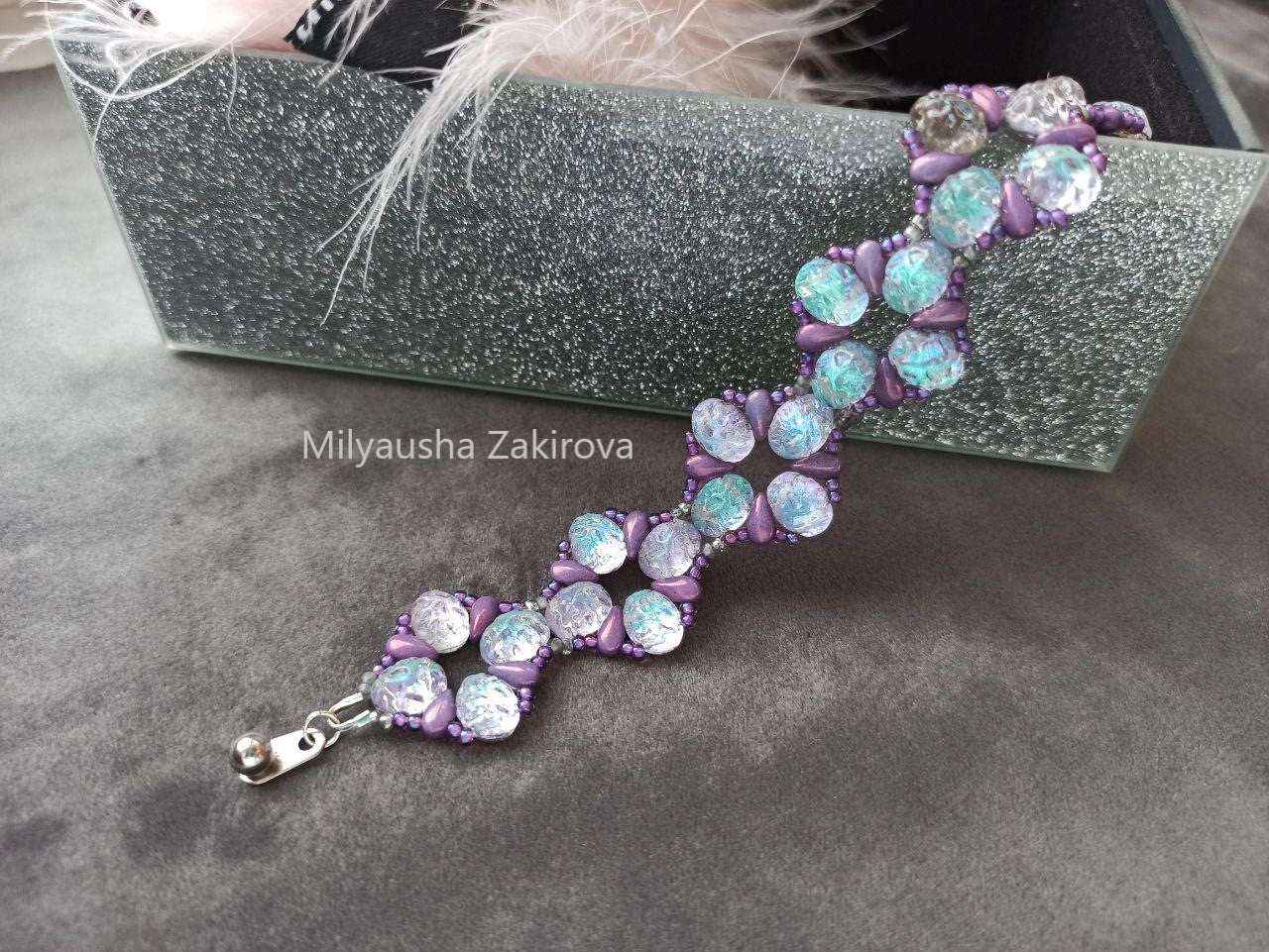 Tutorial "Bracelet Selena" by Milyausha Zakirova