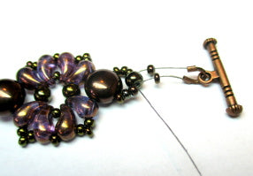 bracelet violete