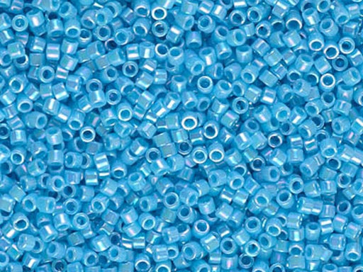 14/0 Metallic Blue AB Seed Beads-0371-66