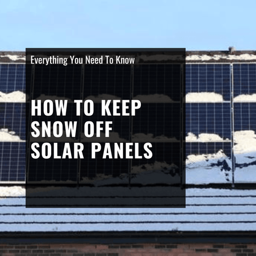 How to Remove Snow from Solar Panels – Brightstar Solar