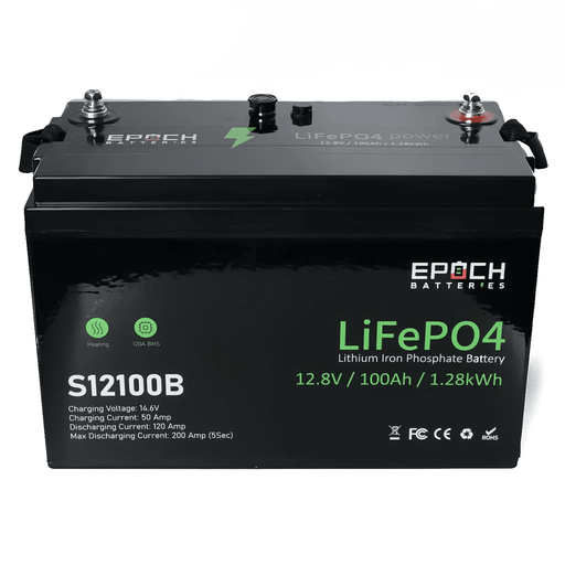 EPOCH 24V 50Ah Lifepo4 Battery - ShopSolar.com