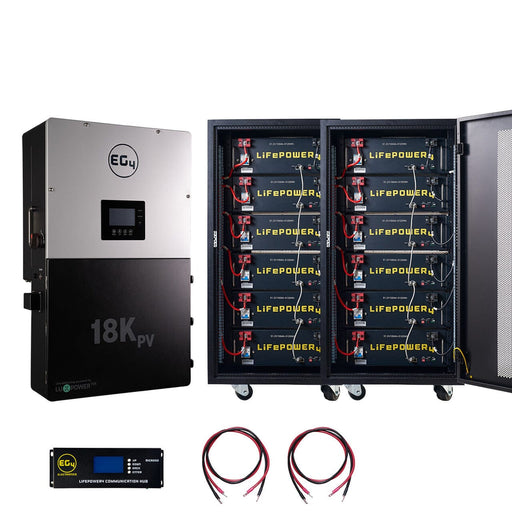 EG4 Hybrid Solar Mini-Split Air Conditioner Heat Pump AC/DC, 12000 BTU, SEER2 22