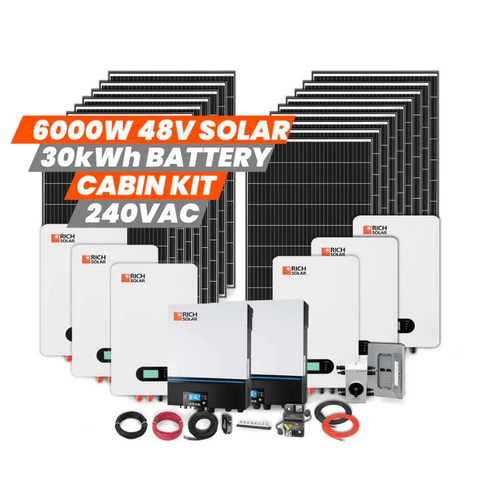 6000W 48V Solar Cabin Kit