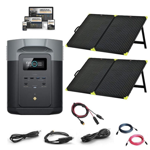 EcoFlow DELTA 2 + DELTA Max Smart Extra Battery – Premier Home Supply