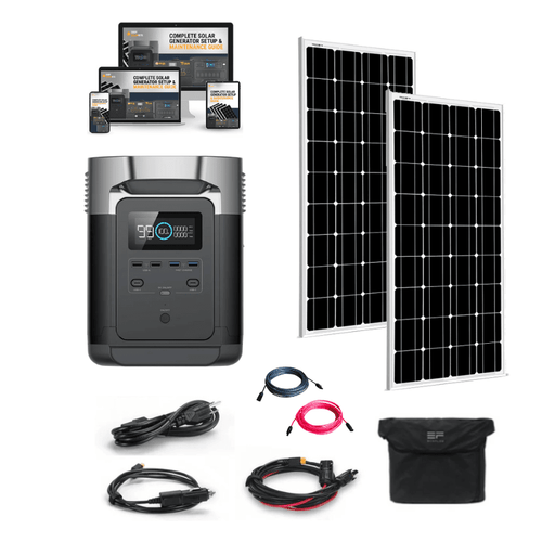 EcoFlow RIVER [PRO] 720wH / 600W Portable Power Station + Choose Your  Custom Bundle | Complete Solar Kit