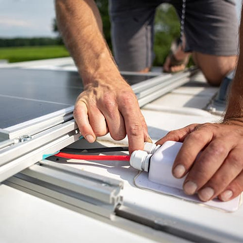 how do you install an off grid solar kit?