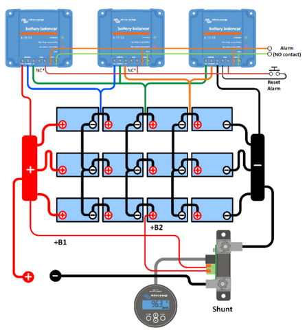 2nd Wiring Diagram for 48Vdc Battery Bank