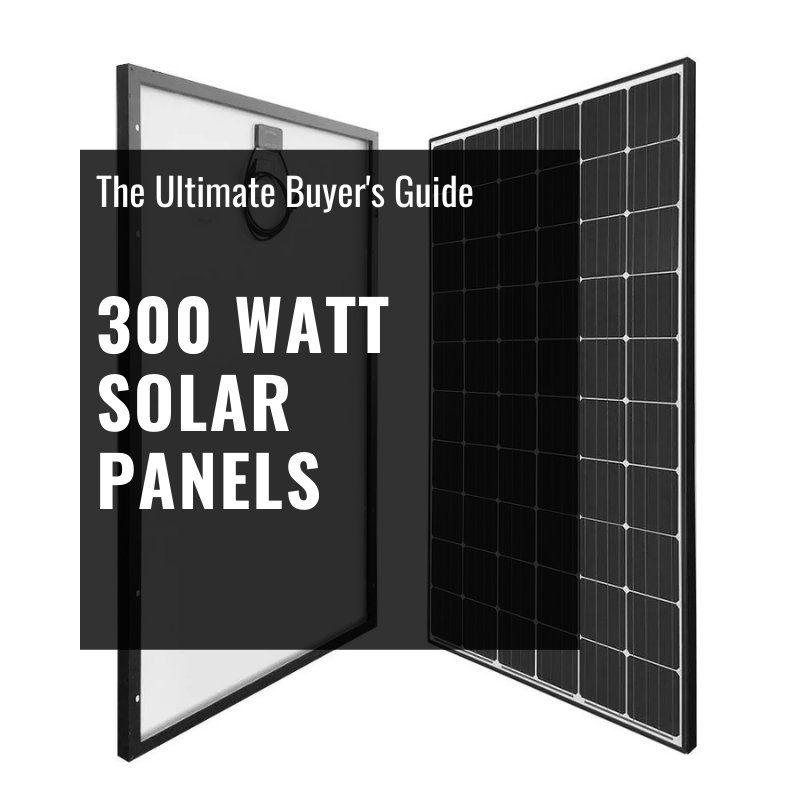 Pessimistisch Ontslag nemen club 300 Watt Solar Panels: EVERYTHING You NEED to Know