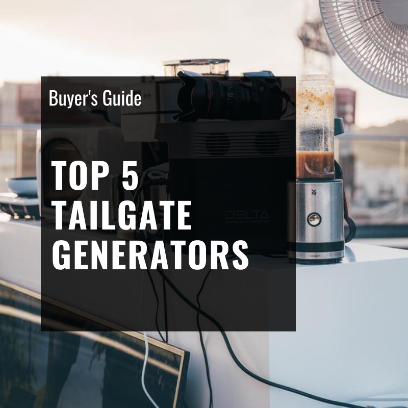 Top 5 Tailgate Generators - Definitive Buyer's Guide - ShopSolar.com