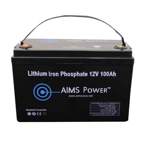 AIMS Power 12V LiFePO4 Battery