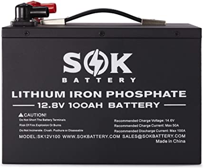 SOK LifeP04 Deep Cycle Solar Battery