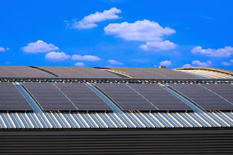 metal roof solar panels