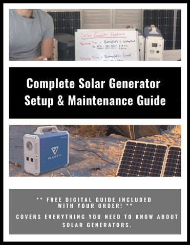 Complete Solar Generator Setup & Maintenance Guide - ShopSolarKits.com