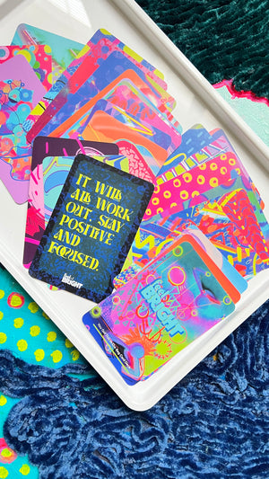 You got this in the bag! Affirmation Card Deck - Feel Bright - Inspirational Cards Deck