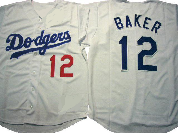 dusty baker dodgers jersey