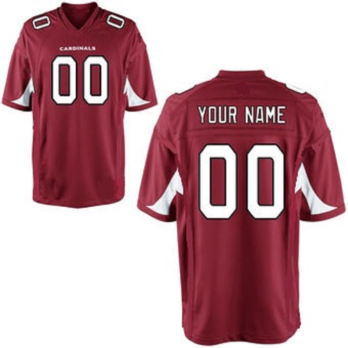 Arizona Cardinals Customizable Pro Style football Jersey – Best Sports ...