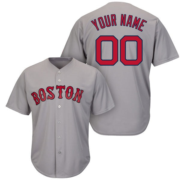 personalized red sox jersey