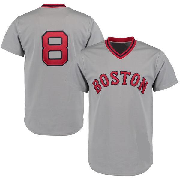 boston red sox throwback jersey