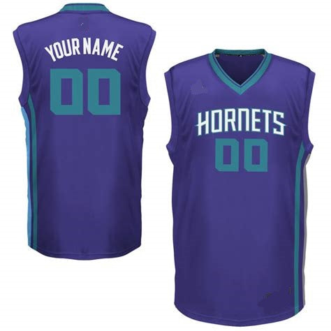 charlotte hornets throwback jerseys custom