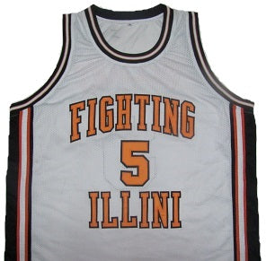 fighting illini throwback basketball jersey