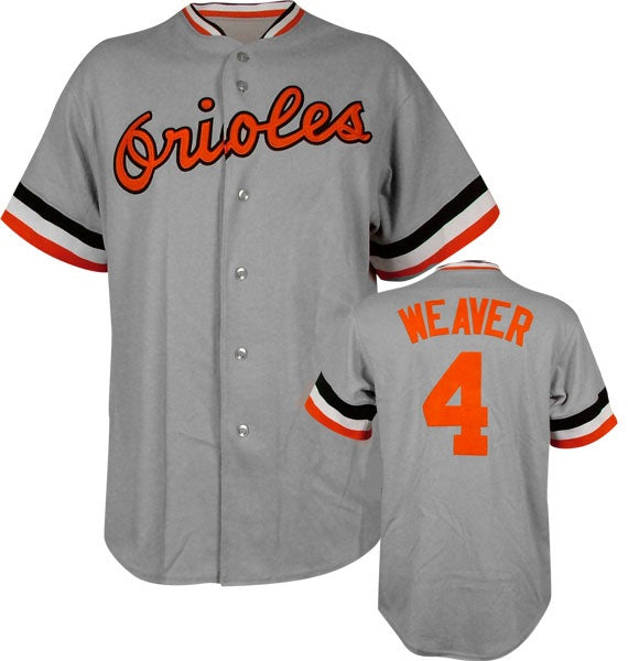 gray orioles jersey