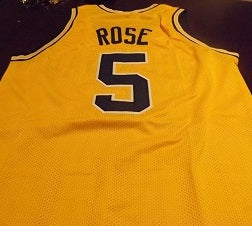 jalen rose college jersey