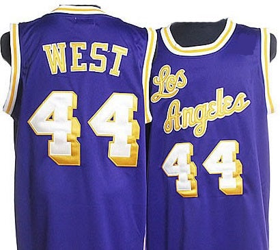 jerry west throwback jersey