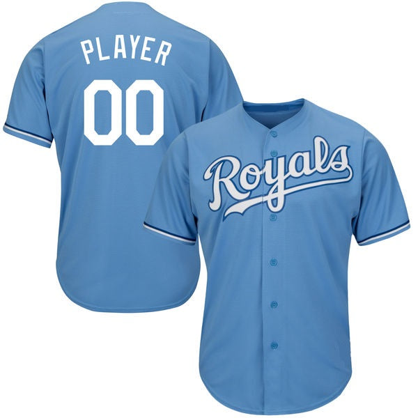 Kansas City Royals Style Customizable Baseball Jersey Best Sports Jerseys