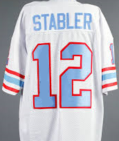 Ken Stabler Houston Oilers Throwback 