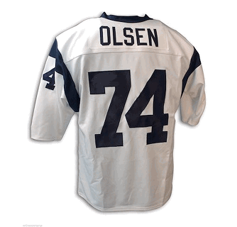 Merlin Olsen Los Angeles Rams Vintage 