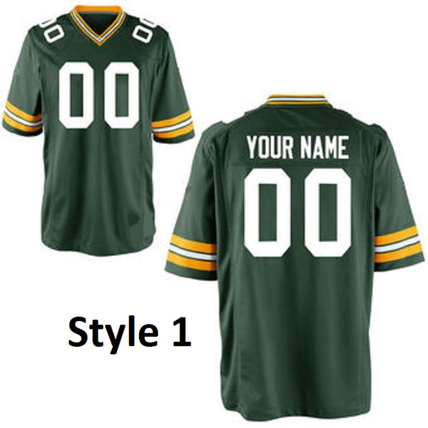 custom made green bay packers jerseys