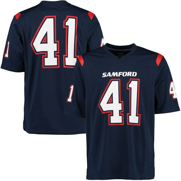 Samford Bulldogs Style Customizable Football Jersey – Best Sports Jerseys