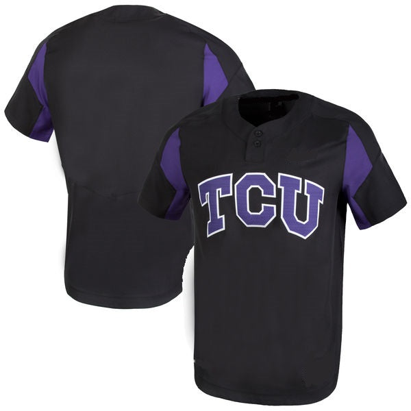 TCU Horned Frogs Style Customizable Baseball Jersey Best Sports Jerseys