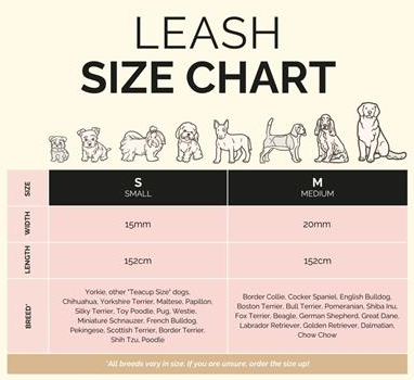 Leash Size Chart