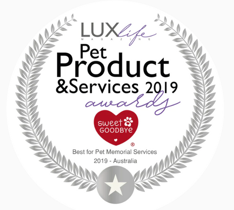 LUXlife Pet Product & Services2019 award