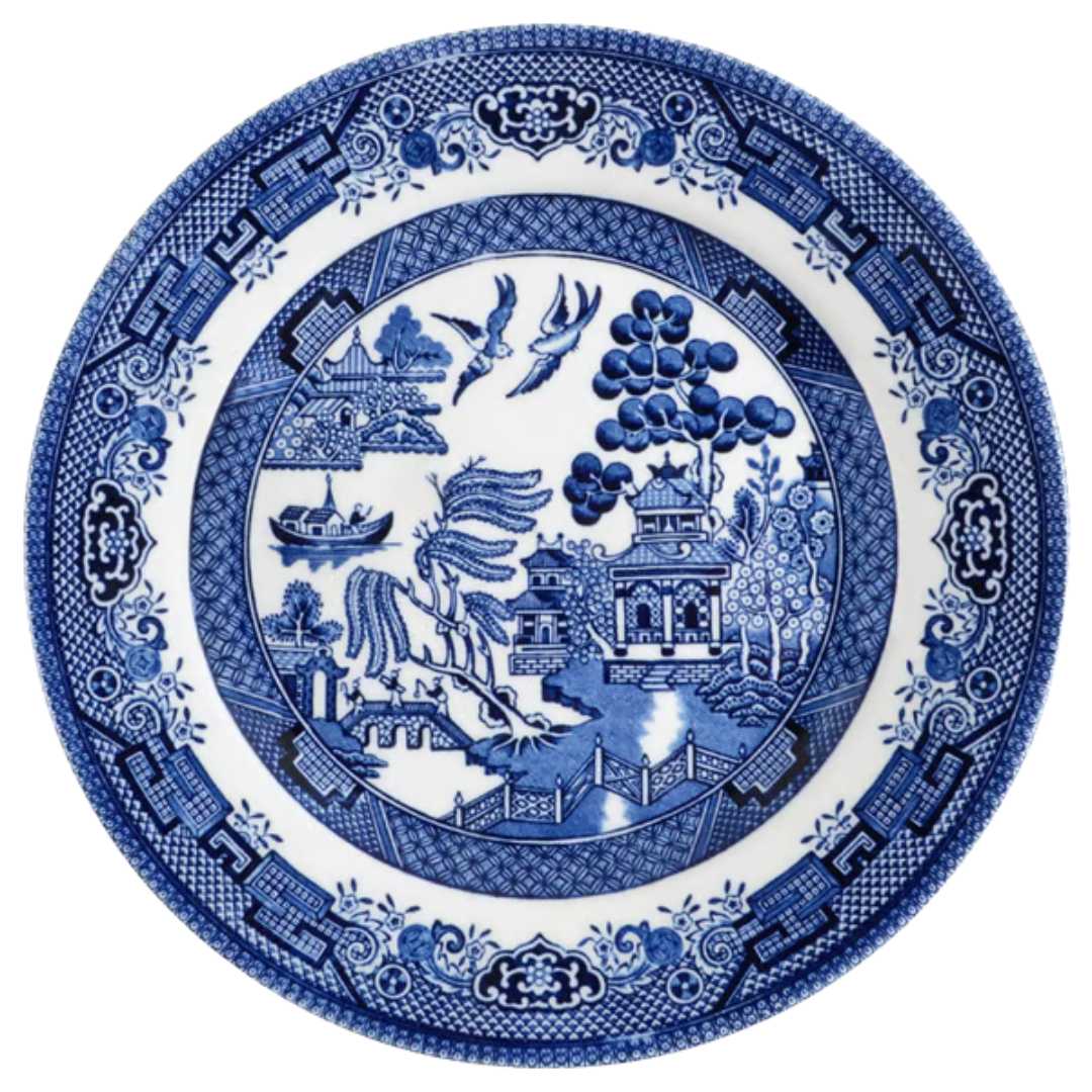 Blue Willow china pattern