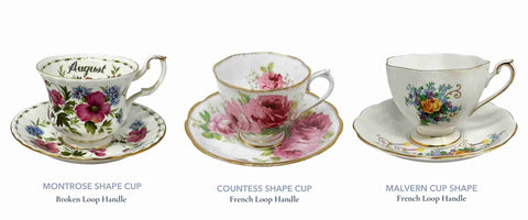 Getting to Know Your Teacups: Handles & Cup Shapes