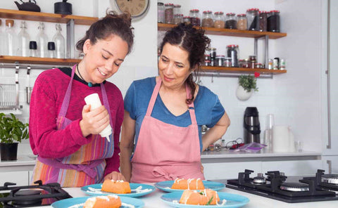 Mother daughter cooking class experience in Brooklyn