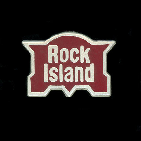Rock Island Railroad Logo Patch - Schrader's Railroad Catalog