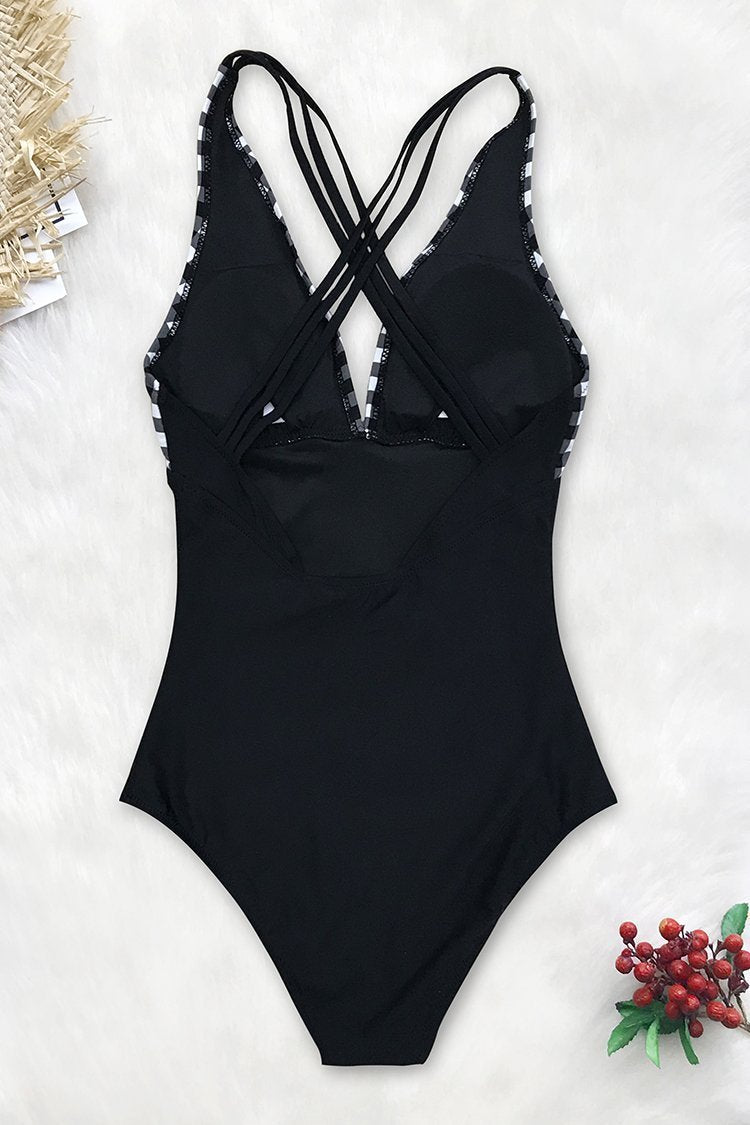 white ruched one piece swimsuit