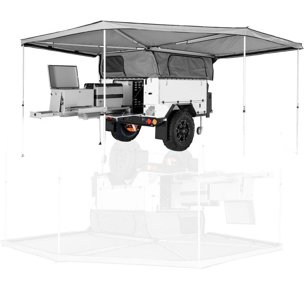 Camper Trailer Square Back Deluxe Awnings Sizes Range From 21m 35 Supa Peg Australia