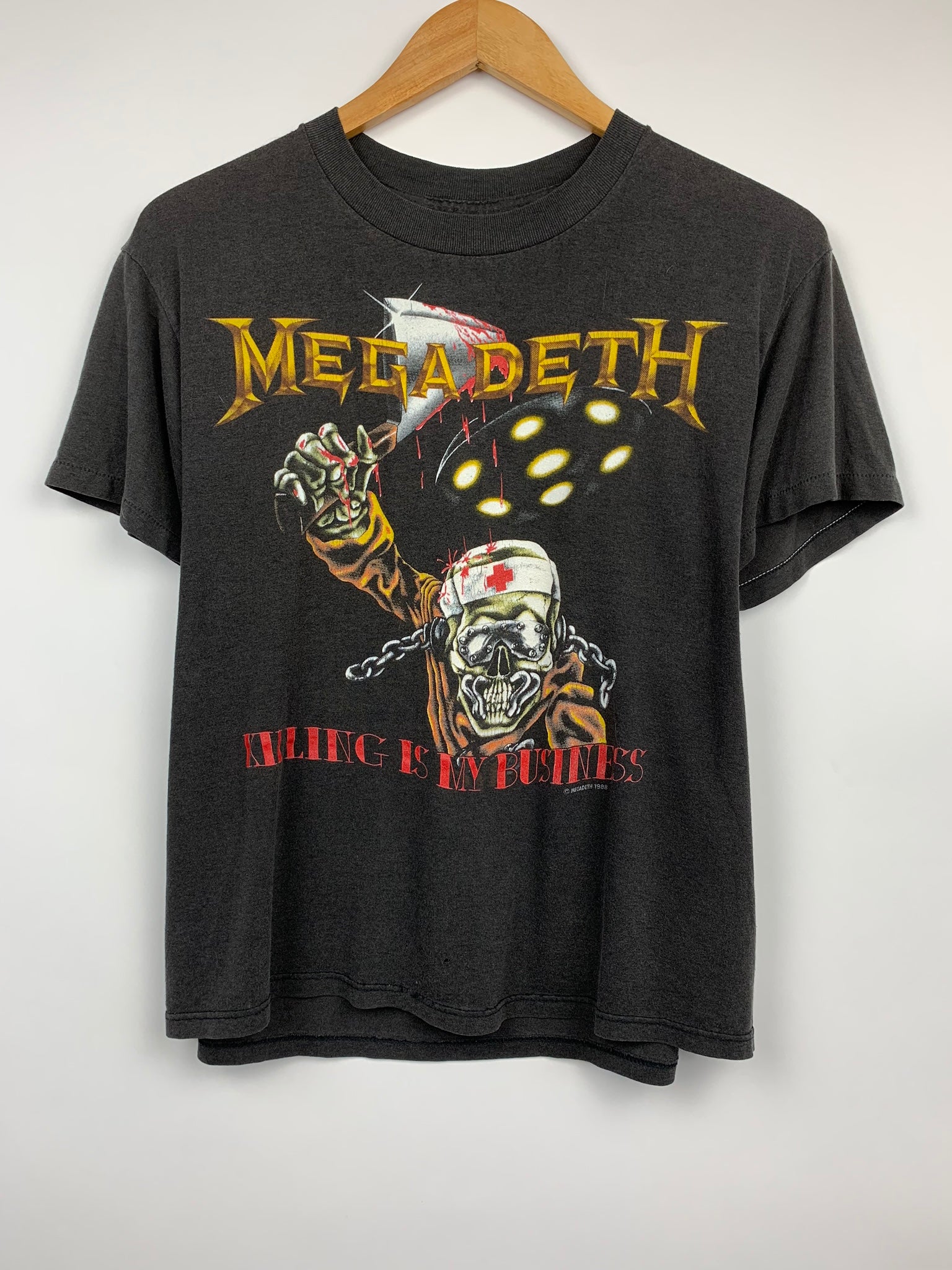 megadeth t shirts vintage