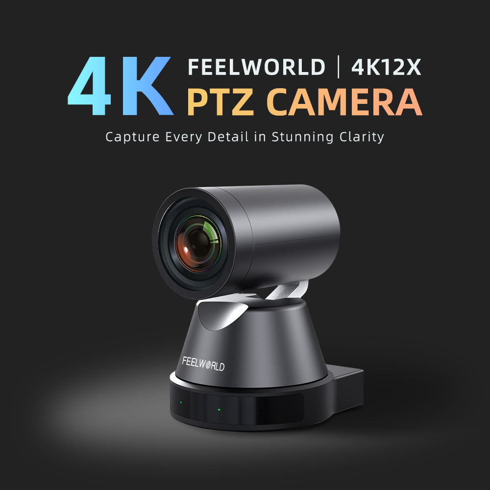 Ny produktutgivelse] FEELWORLD 4K12X AI Tracking PTZ-kamera: New Era o –  feelworld offisiell butikk