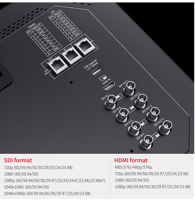 blackmagic sdi monitör