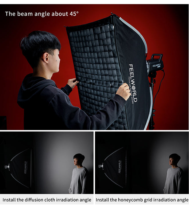 Portable na Parihabang Softbox